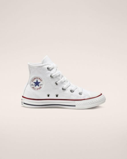 Zapatillas Altas Converse Chuck Taylor All Star Classic Niño Blancas | PE 480P27